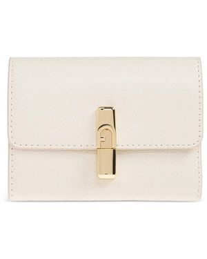 Furla Iride Small Wallet - Natural