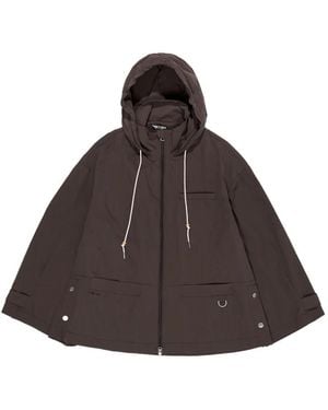 Bimba Y Lola Hooded Zip Jacket - Brown