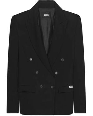 Gcds Blazer con doble botonadura - Negro