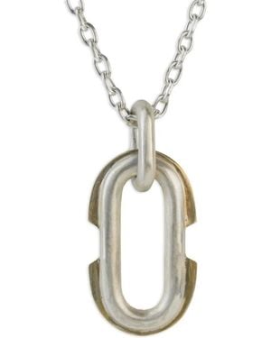Parts Of 4 Oval-Link Chain Necklace - Metallic