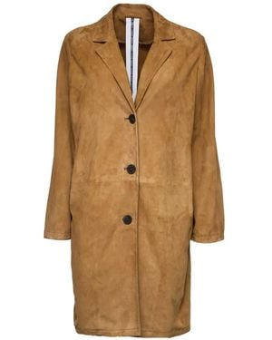S.W.O.R.D Single-Breasted Coat - Natural