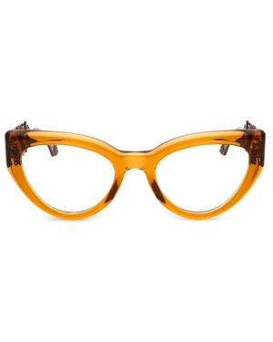 Etro Lunettes De Soleil À Monture Papillon - Orange