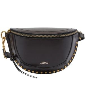 Isabel Marant Sac Banane Clouté À Design Demi-Lune - Noir