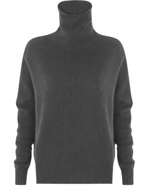 Kujten Roll-Neck Jumper - Grey