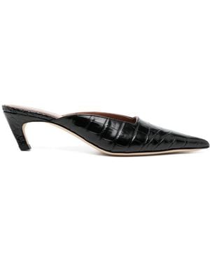 Rejina Pyo 40Mm Mathilde Mule - Black