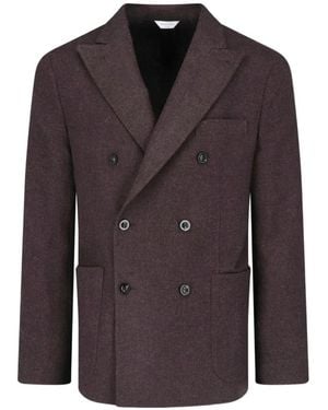Boglioli K Double-Breasted Blazer - Brown