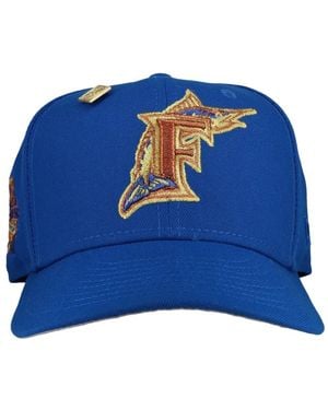 KTZ 59Fifty Florida Marlins 10Th Anniversary Florida Marlins Fitted Hat - Blue