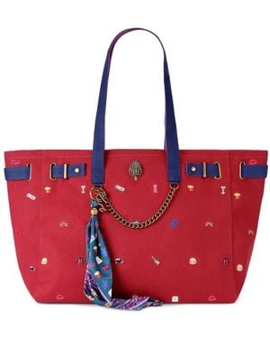 Kurt Geiger Sac De Shopping Sloane - Red