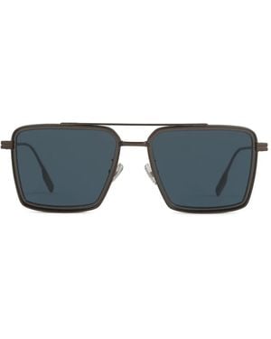 ZEGNA Square-Frame Sunglasses - Blue