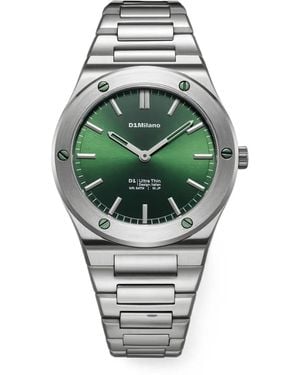D1 Milano Ultra Thin 37Mm Watch - Green