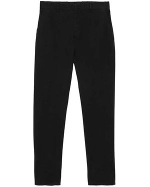 ZEGNA Hose Mit Tapered-Bein - Schwarz