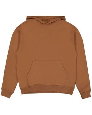 Nike Wordmark Fleece Hoodie - Brown