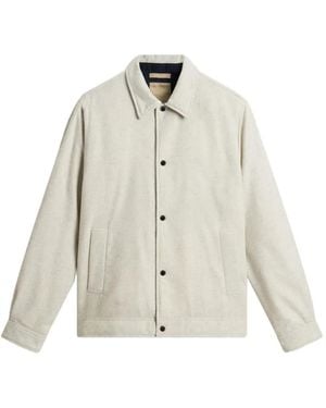 Woolrich Sobrecamisa con botones - Blanco