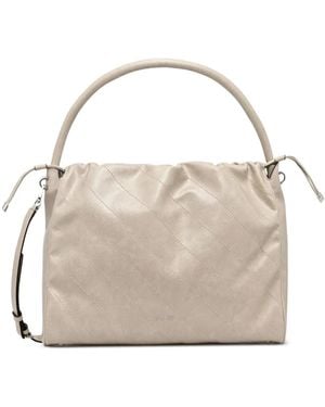 Guess Medium Amys Quilted-Design Tote Bag - Natural