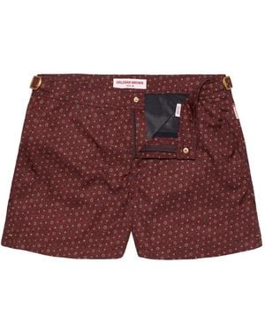Orlebar Brown Setter Patterned Swim Shorts - Purple