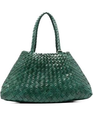 Dragon Diffusion Large Santa Croce Leather Tote Bag - グリーン