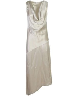 Magda Butrym Elegant Silk Dress For - Natural