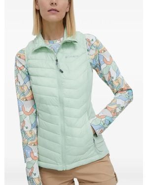 Columbia Powder Pass Weste - Blau