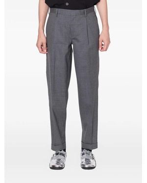 Kolor Pleated Cuffed Trousers - Grey