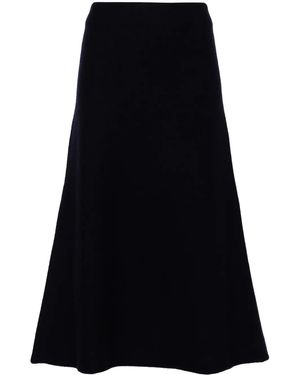 Jil Sander Aラインスカート - ブラック