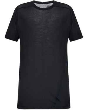 Rick Owens Cotton T-Shirt - Black