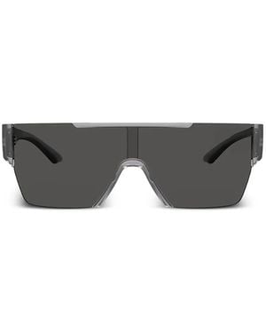 Burberry Lunettes De Soleil À Monture Carrée - Grey