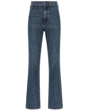 Co. High-Waisted Flared Jeans - Blue