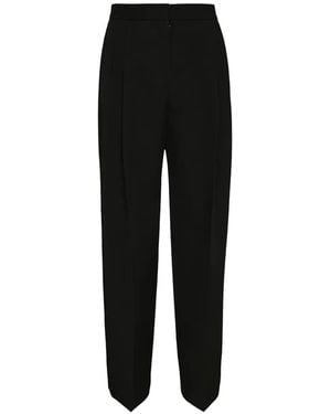 Jil Sander Pleated Pants - Black