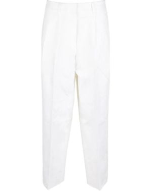Michael Kors Pleated Pants - White