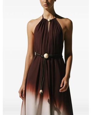 Baobab Rondine Cutout Maxi Dress - Black