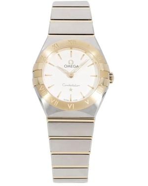Omega 2024 Constellation Manhattan 25Mm - White
