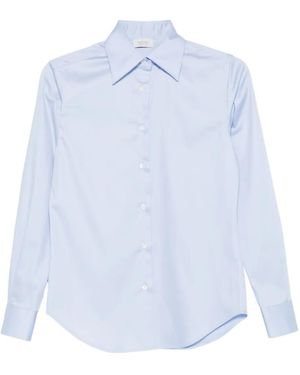 Mazzarelli Langärmeliges Hemd - Blau