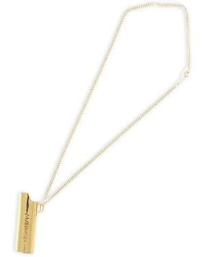 Ambush Collar Con Colgante De Mechero - Blanco