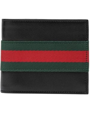 Gucci Web Trademark Wallet - Red