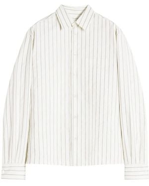 Lanvin Striped Shirt - White