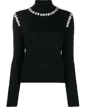 GIUSEPPE DI MORABITO Costume Jewellery Sweater - Black