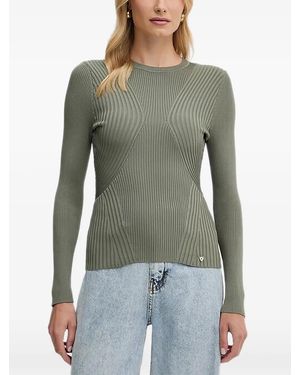 Guess Jersey De Canalé Hanna - Verde