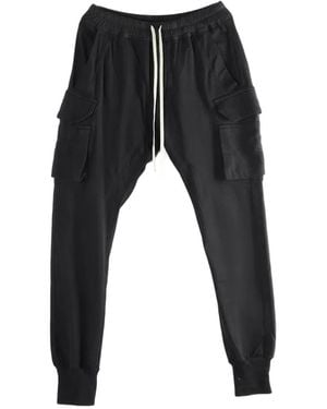 Rick Owens Drawstring-Fastening Pants - Black