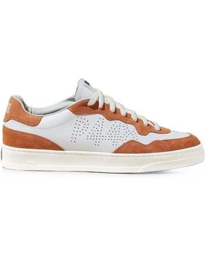 P448 Bali Paneled Sneakers - White