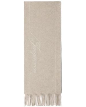 Jacquemus The Citta Scarf - White