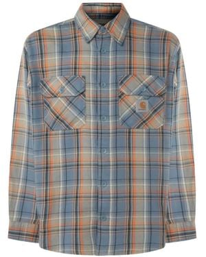 Carhartt Plaid Pocket Shirt - Blue