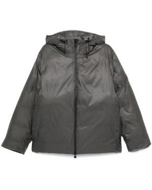 Rains Ripstop Padded Waterproof Puffer Jacket - Grey