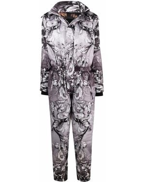 Philipp Plein New Baroque Ski Jumpsuit - Blue