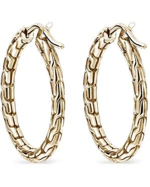 John Hardy Aros Jh Essential 22Mm En Oro Amarillo De 14 Ct - Metálico