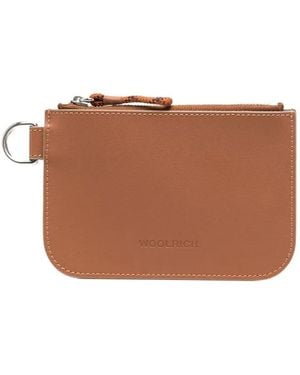 Woolrich ファスナー財布 - ブラウン