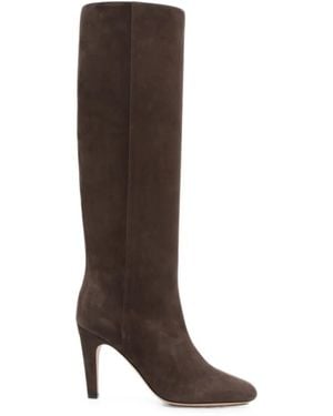 Ferragamo Nylu Knee-High Boots - Brown