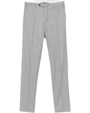 Incotex Slub-Texture Trousers - Grey