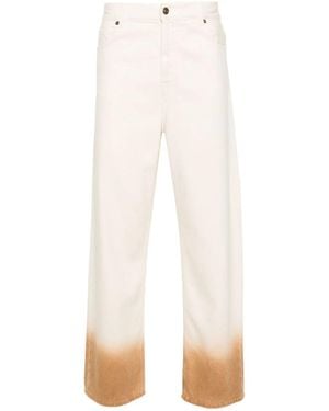 Alanui Jeans Tie-Dye - White