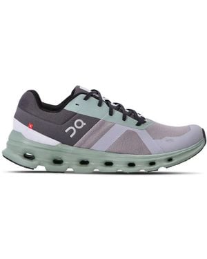 On Shoes Baskets Cloudrunner À Lacets - Grey