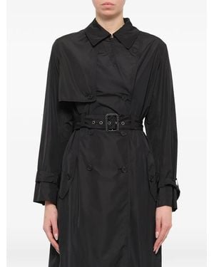 KENZO Oversized Trench Coat - Black